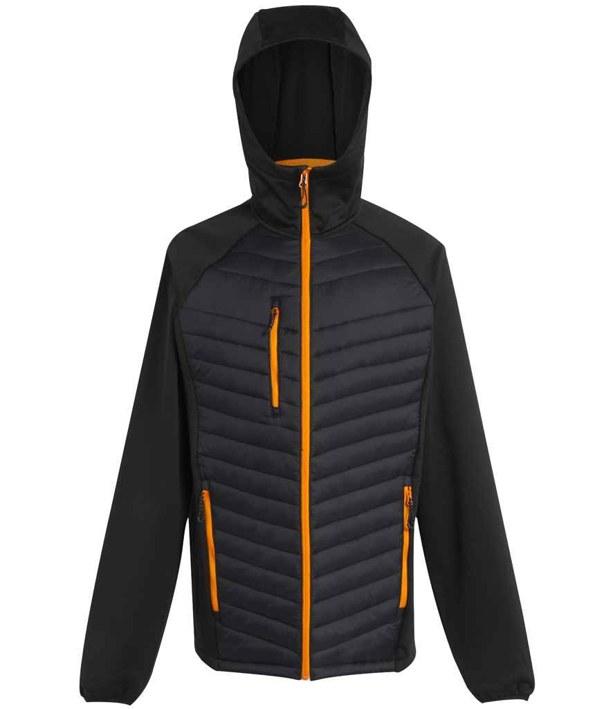 Regatta Navigate Hybrid Jacket - Black/Orange Pop